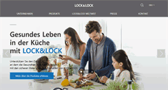 Desktop Screenshot of locknlock.de